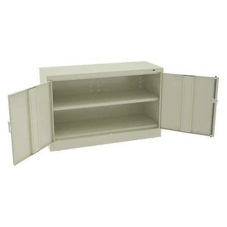 Shelving Storage Cabinet, 30 in H, 48 in W, Champagne/Putty, 1 Shelves, 0 Drawers MPN:J1830SUPY