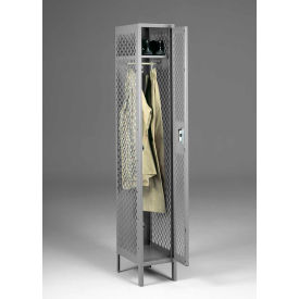 Tennsco® 1-Tier 1 Door Ventilated Locker w/ Legs 12