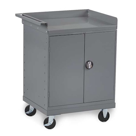 Mobile Cabinet Bench, Steel, 33