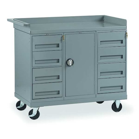 Mobile Service Bench, 48 In. L, 25 In. W MPN:MB-7-2545