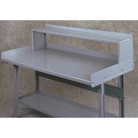 Shelf Riser, 48 W x 10-1/2 D x 12 H, Gray MPN:R-1048