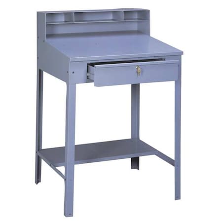 Shop Desk, 34-1/2 x 53 x 29In, Medium Gray MPN:SR-57 MED GRAY