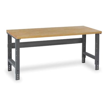 Bolted Workbenches, Butcher Block, 72