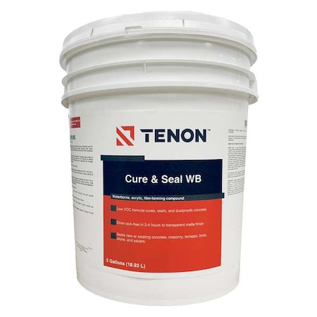 Concrete Sealer, Pail, Clear, 500 sq ft Coverage MPN:120822