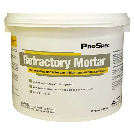 10 lb. Refractory Mortar MPN:120913