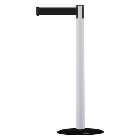 Barrier Post with Belt, 7 1/2 ft Length, 38 in Post Height, No Legend MPN:875-32-STD-NO-B9X-C