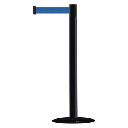 Barrier Post with Belt, 7 1/2 ft Length, 38 in Post Height, No Legend MPN:875-33-STD-NO-L5X-C