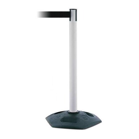 Barrier Post with Belt, 7 1/2 ft Length, 38 in Post Height, No Legend MPN:886-32-STD-NO-B9X-C
