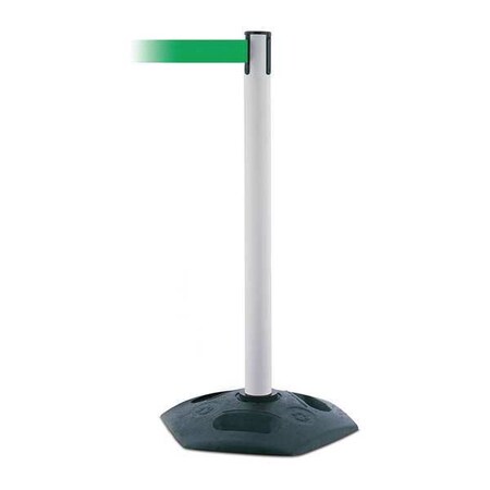 Barrier Post with Belt, 7 1/2 ft Length, 38 in Post Height, No Legend MPN:886-32-STD-NO-G6X-C