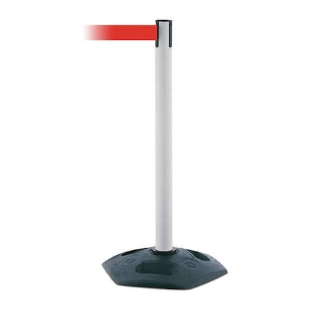 Barrier Post with Belt, 7 1/2 ft Length, 38 in Post Height, No Legend MPN:886-32-STD-NO-R5X-C