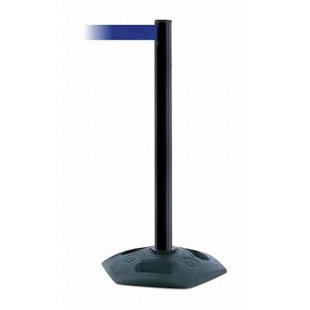 Barrier Post with Belt, 7 1/2 ft Length, 38 in Post Height, No Legend MPN:886-33-STD-NO-L5X-C