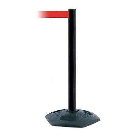 Barrier Post with Belt, 7 1/2 ft Length, 38 in Post Height, No Legend MPN:886-33-STD-NO-R5X-C