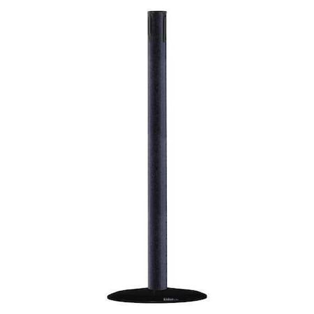 Receiver Post, 38 In H, Black Wrinkle MPN:889B-33-89-RCV
