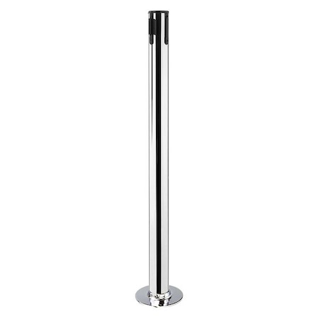 Receiver Post, 36-1/2In H, Polished Chrome MPN:889R-1P-1P-RCV
