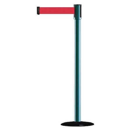 Barrier Post with Belt, 7 1/2 ft Length, 38 in Post Height, No Legend MPN:890B-33-28-28-STD-NO-R5X-C