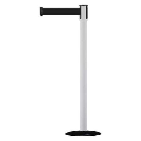Barrier Post with Belt, 7 1/2 ft Length, 38 in Post Height, No Legend MPN:890B-33-32-32-STD-NO-B9X-C