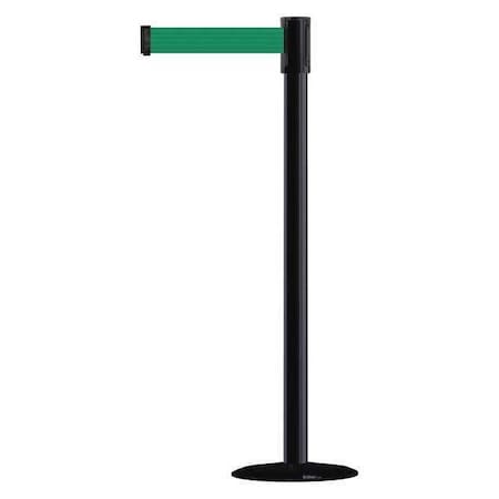 Barrier Post with Belt, 7 1/2 ft Length, 38 in Post Height, No Legend MPN:890B-33-33-33-STD-NO-G6X-C