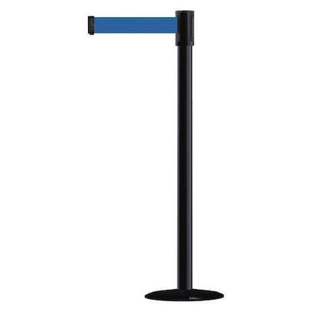 Barrier Post with Belt, 7 1/2 ft Length, 38 in Post Height, No Legend MPN:890B-33-33-33-STD-NO-L5X-C