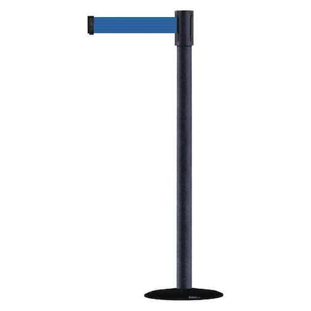 Barrier Post with Belt, 7 1/2 ft Length, 38 in Post Height, No Legend MPN:890B-33-89-89-STD-NO-L5X-C