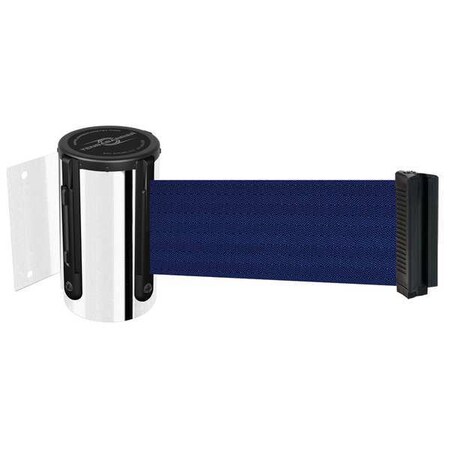 Belt Barrier, Chrome, Belt Color Blue MPN:896-STD-1P-MAX-NO-L5X-C