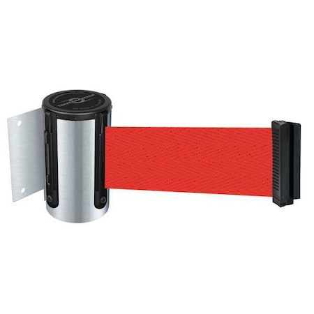 Belt Barrier, Chrome, Belt Color Red MPN:896-STD-1S-MAX-NO-R5X-C