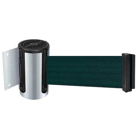 Belt Barrier, Chrome, Belt Green MPN:896-STD-1S-STD-NO-G6X-C