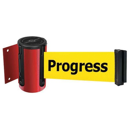 Belt Barrier, Red, Belt Color Yellow MPN:896-STD-21-MAX-NO-YCX-C