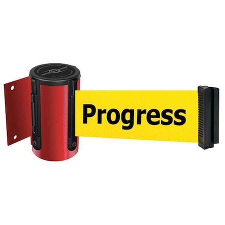Belt Barrier, Red, Belt Color Yellow MPN:896-STD-21-STD-NO-YCX-C