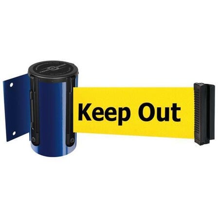 Belt Barrier, Blue, Belt Color Yellow MPN:896-STD-23-MAX-NO-YDX-C