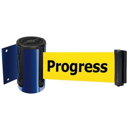 Belt Barrier, Blue, Belt Color Yellow MPN:896-STD-23-STD-NO-YCX-C