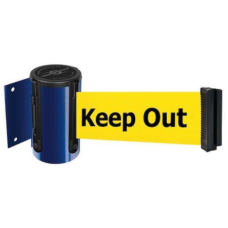Belt Barrier, Blue, Belt Color Yellow MPN:896-STD-23-STD-NO-YDX-C