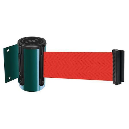 Belt Barrier, Green, Belt Color Red MPN:896-STD-28-MAX-NO-R5X-C