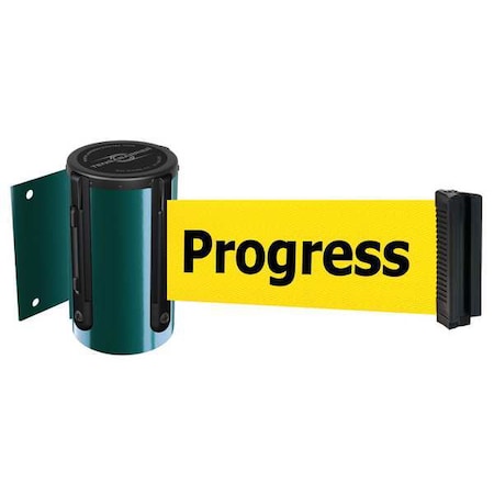 Belt Barrier, Green, Belt Color Yellow MPN:896-STD-28-MAX-NO-YCX-C