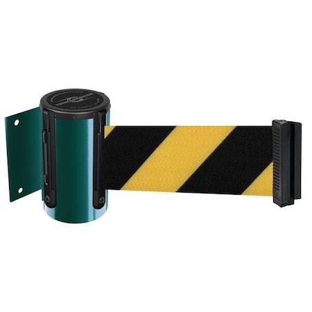 Belt Barrier, Green, Yellow/Black MPN:896-STD-28-STD-NO-D4X-C