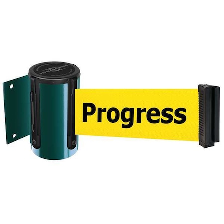 Belt Barrier, Green, Belt Color Yellow MPN:896-STD-28-STD-NO-YCX-C
