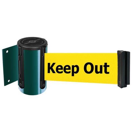 Belt Barrier, Green, Belt Color Yellow MPN:896-STD-28-STD-NO-YDX-C