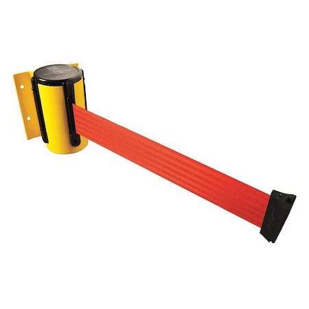 Belt Barrier, Yellow, Belt Color Red MPN:896-STD-35-MAX-NO-R5X-C