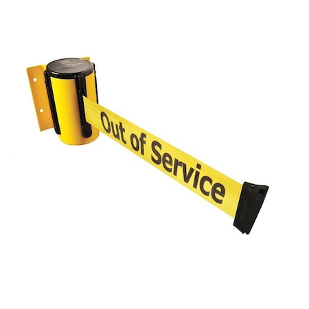 Belt Barrier, Yellow, Belt Color Yellow MPN:896-STD-35-MAX-NO-YEX-C