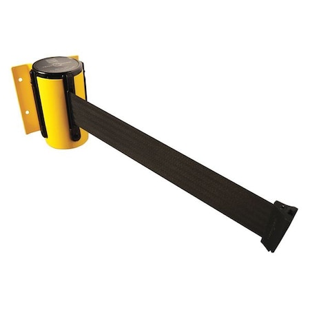 Belt Barrier, Yellow, Belt Color Black MPN:896-STD-35-STD-NO-B9X-C