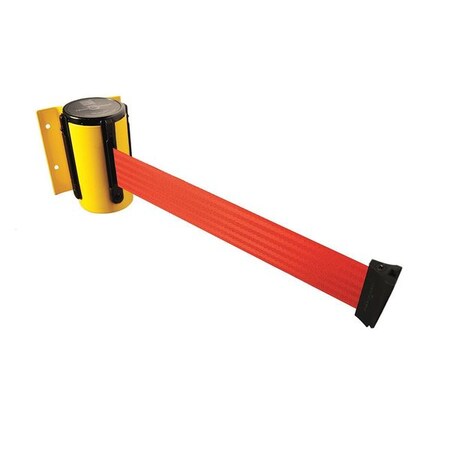 Belt Barrier, Yellow, Belt Color Red MPN:896-STD-35-STD-NO-R5X-C