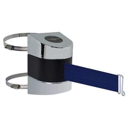 Belt Barrier, Chrome, Belt Color Blue MPN:897-15-C-1P-NO-L5X-A