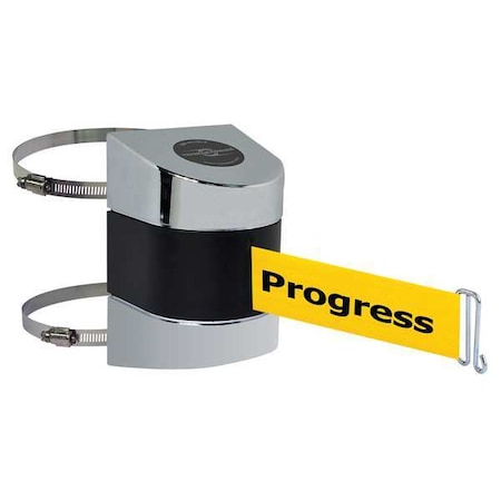 Belt Barrier, Chrome, Belt Color Yellow MPN:897-15-C-1P-NO-YCX-A