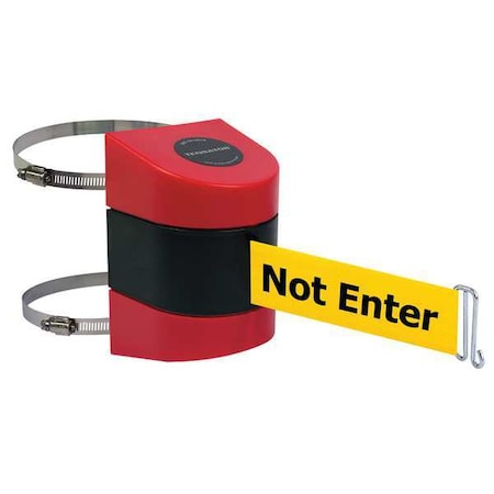 Belt Barrier, Red, Belt Color Yellow MPN:897-15-C-21-NO-YAX-A