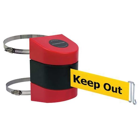 Belt Barrier, Red, Belt Color Yellow MPN:897-15-C-21-NO-YDX-A