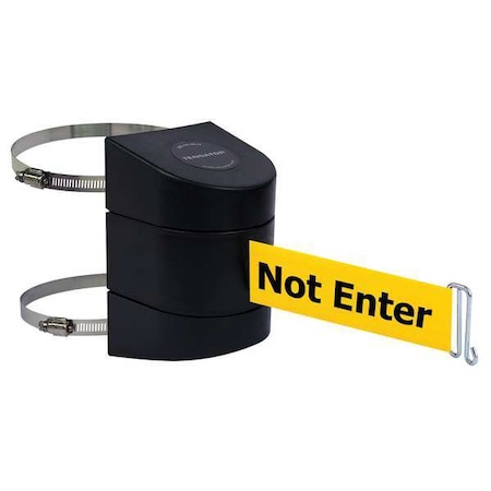 Belt Barrier, Black, Belt Color Yellow MPN:897-15-C-33-NO-YAX-A