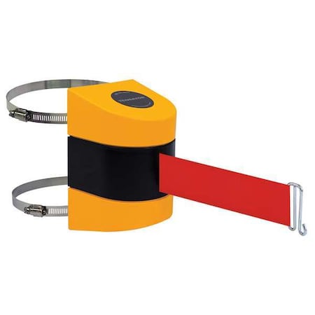 Belt Barrier, Yellow, Belt Color Red MPN:897-15-C-35-NO-R5X-A
