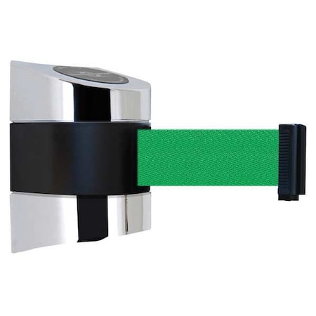 Belt Barrier, Chrome, Belt Color Green MPN:897-15-S-1P-NO-G6X-C