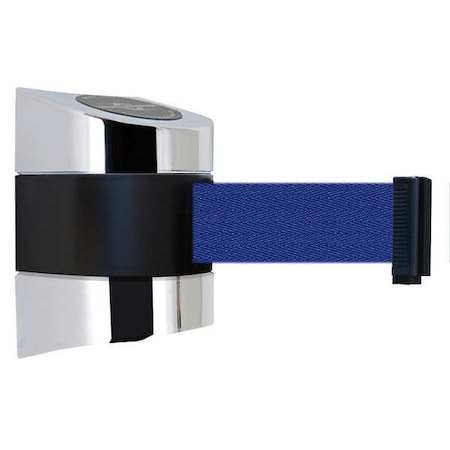 Belt Barrier, Chrome, Belt Color Blue MPN:897-15-S-1P-NO-L5X-C