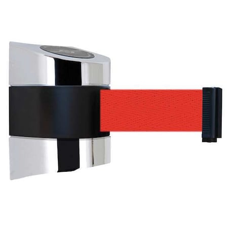 Belt Barrier, Chrome, Belt Color Red MPN:897-15-S-1P-NO-R5X-C