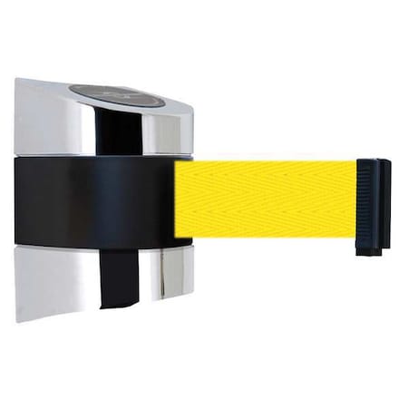 Belt Barrier, Chrome, Belt Color Yellow MPN:897-15-S-1P-NO-Y5X-C